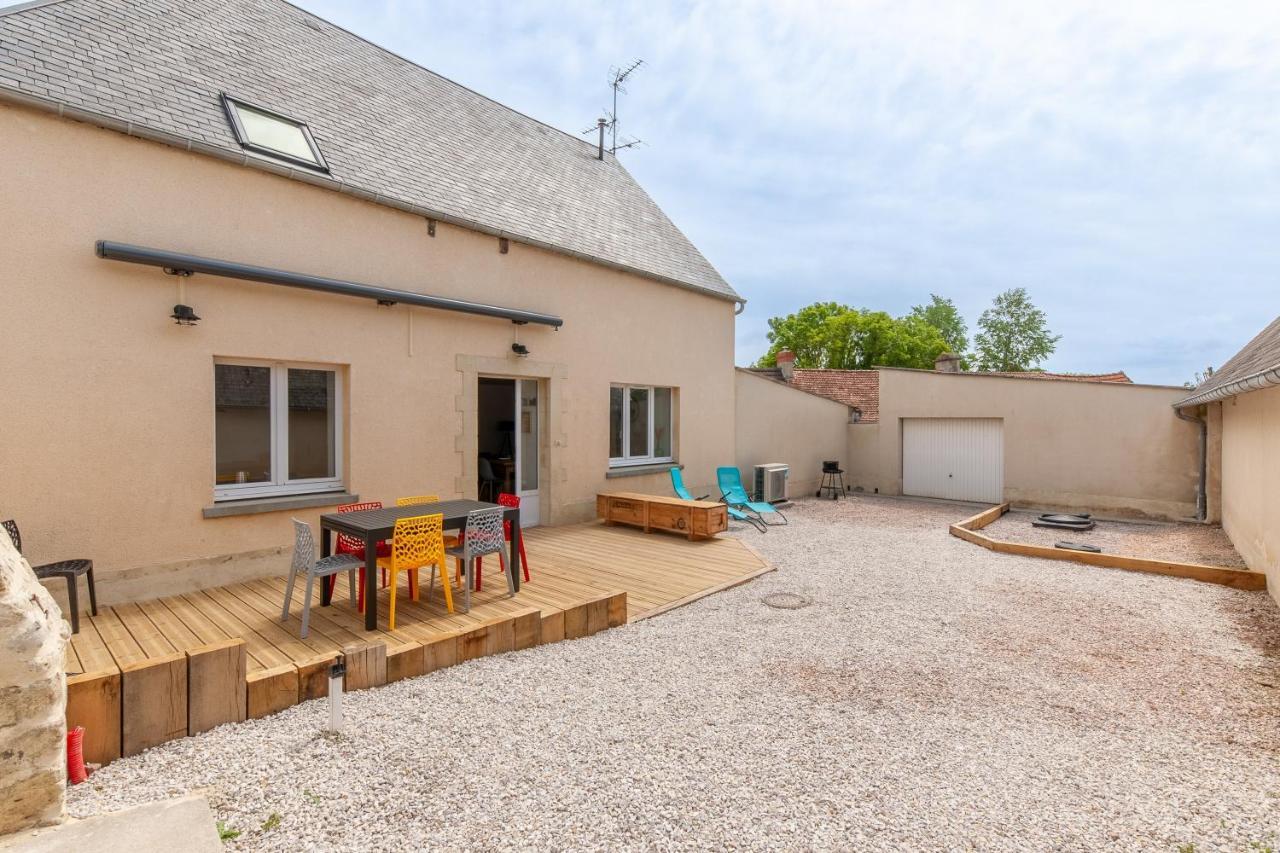 Gite Du Tilleul - Maison Climatisee Pour 8 Voyageurs Houesville Eksteriør bilde